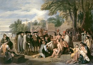 Le Traité de William Penn avec les Indiens en novembre 1683, 1771-72